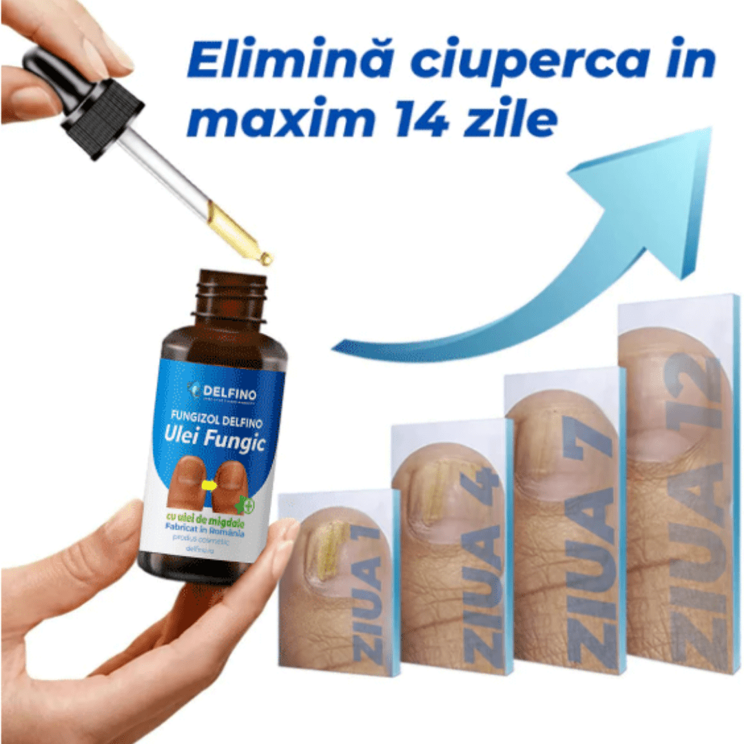 Ulei fungic pentru ciuperca fungica - Delfino®️