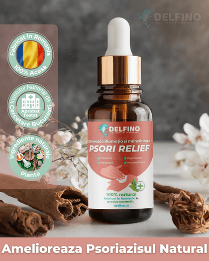 Psorizol Delfino® - Ulei pentru Psoriazis si iritații pe piele