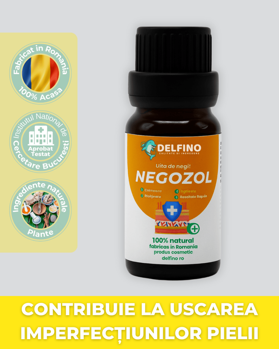 Negozol Delfino®️ - Ulei pentru Imperfecțiuni Cutante și Zone cu Veruci