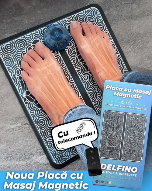 Placă cu Masaj Magentic Deflino®️ - Cu Telecomanda