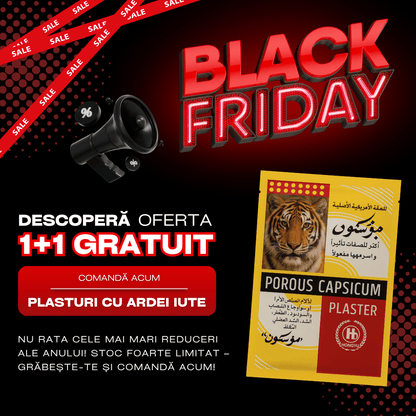 Plasturi Terapeutici cu Ardei Iute Delfino®️ (SET 12)