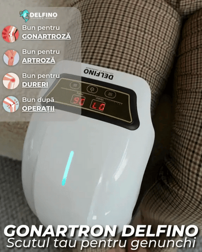 Gonartron de masaj pentru genunchi - Delfino®